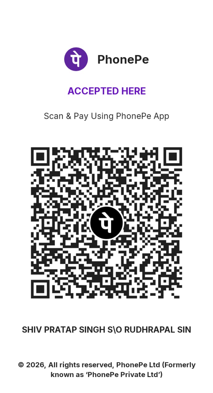 PhonePe QR code to donate to Kia Learning Foundation